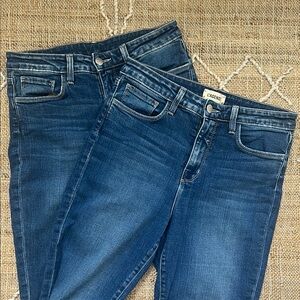 L’AGENCE Marguerite Skinny Jeans Monterey 28 2 Pairs